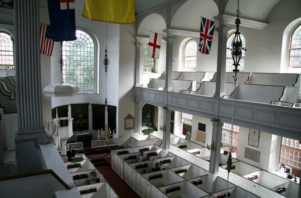 …Two if By Sea. Visiting Boston’s Old North Church